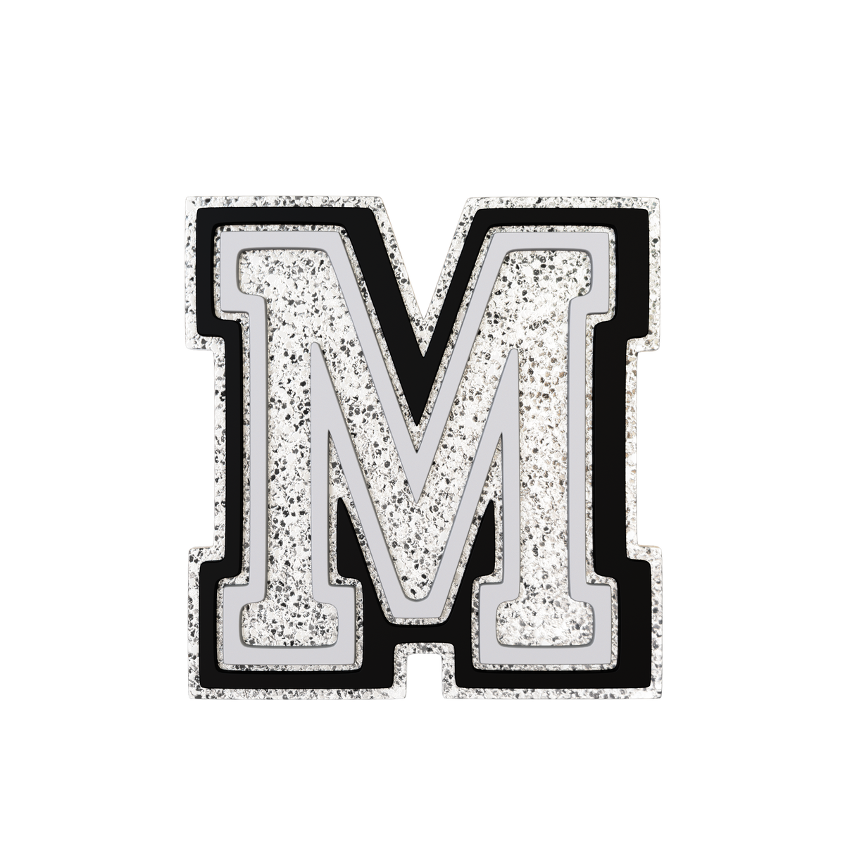 Budz | Silver Letter M