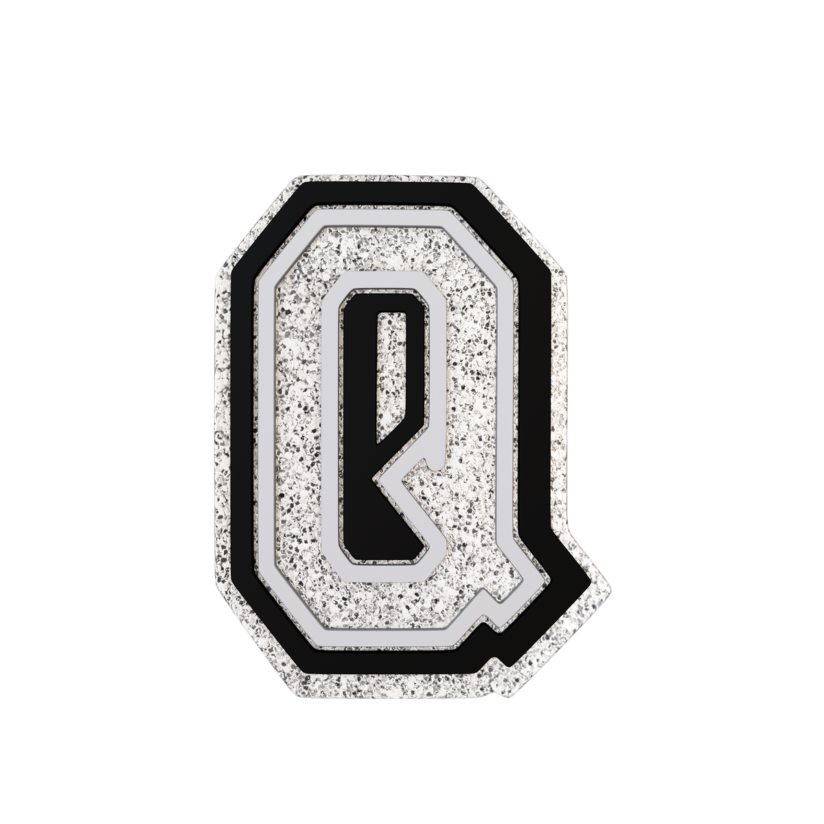 Budz | Silver Letter Q